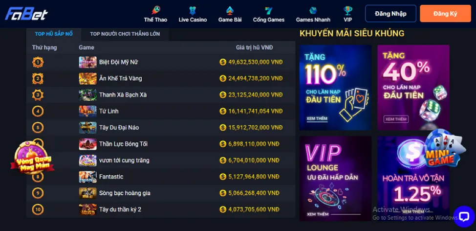 Cá cược Thể thao K8